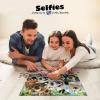 Puzzle 3D - Medvedi 500 kom 61x46cm Selfi