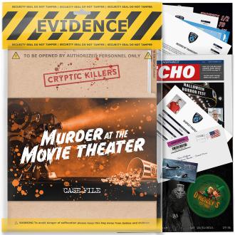Detektivska igra - Murder at the Movie Theater - Cryptic Kil