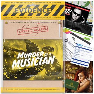 Detektivska igra - Murder of a Musician - Cryptic Killers T4