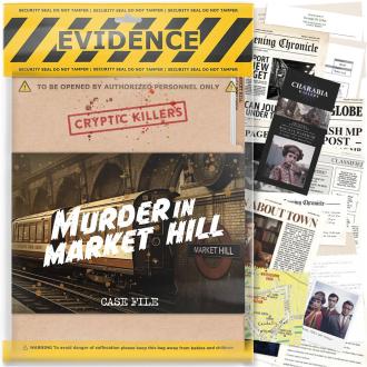 Detektivska igra - Murder in Market Hill - Cryptic Killers T