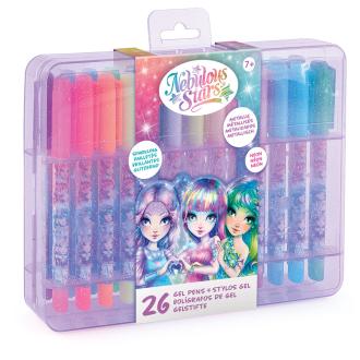 Gel flomasteri 26/1 šljokice neon metalik Nebulous Stars